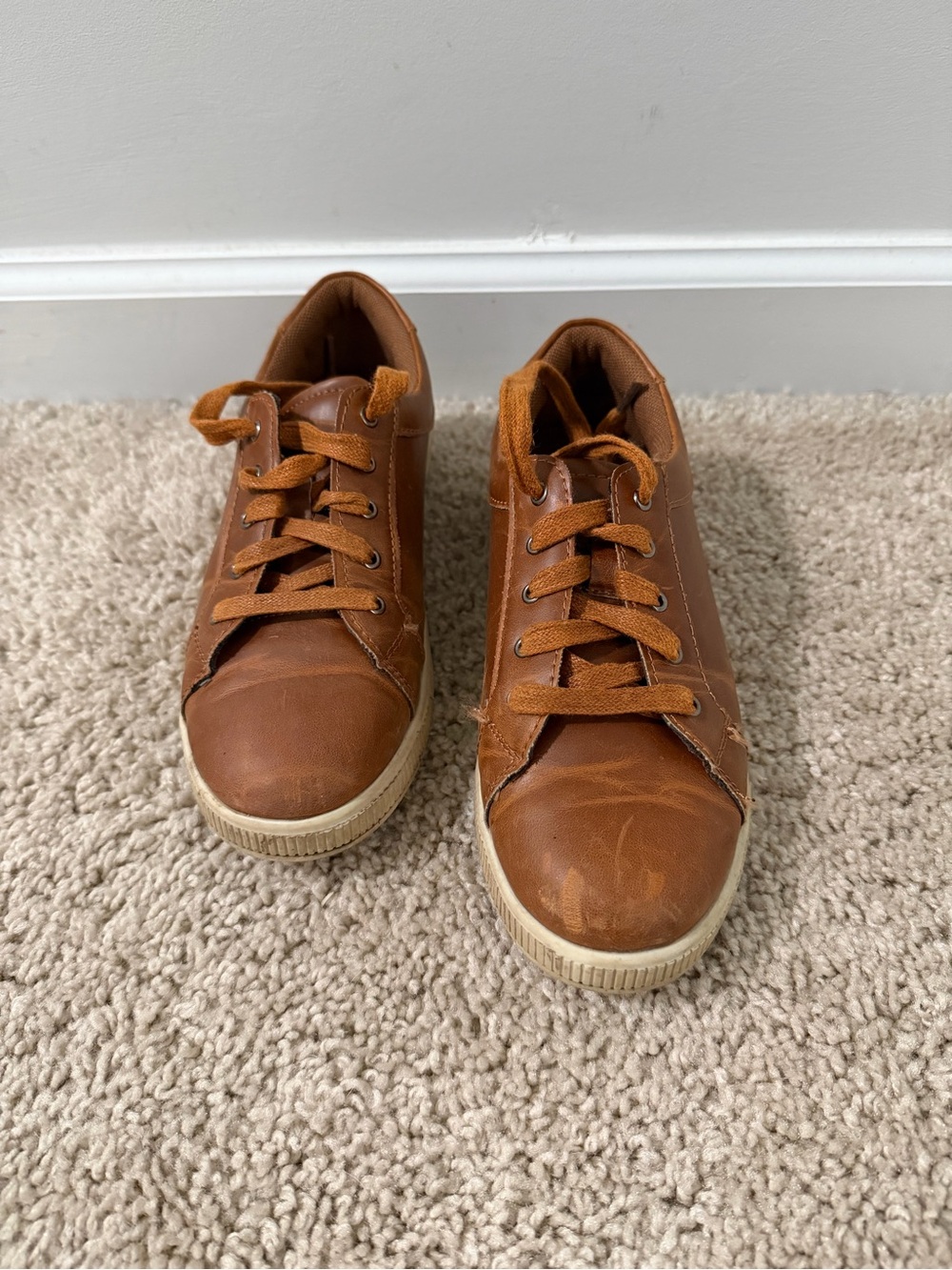 Boys’ Leather Sneakers